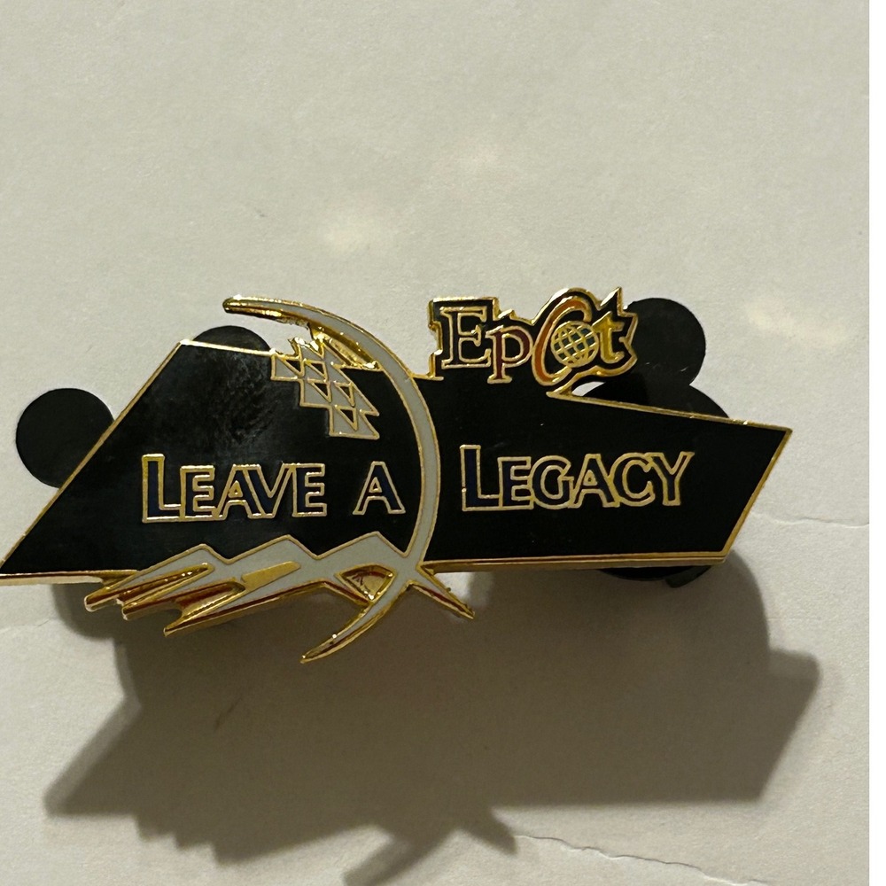 Disney Epcot Leave A Legacy Millennium Celebration 2000 Enamel Pin WDW